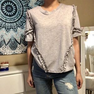 H&M grey top